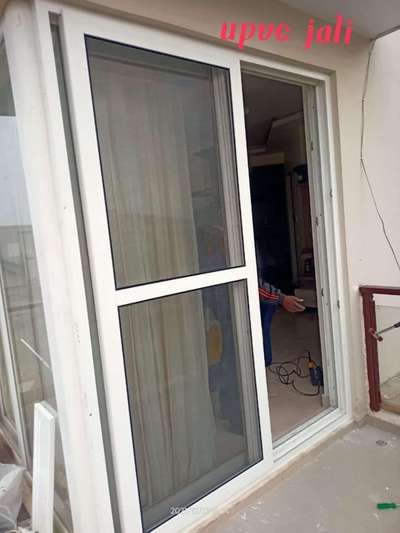 Upvc mash single sliding door