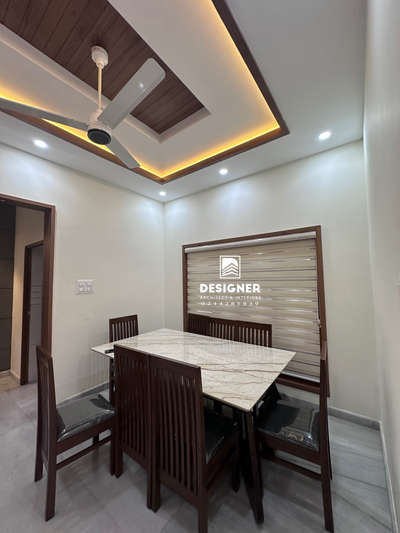 #RectangularDiningTable #FalseCeiling #homeinteriordesign #WindowBlinds #ceilinglight #interiorideas 8547114839