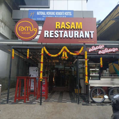 Rasam Restaurant. Konni/Pathanamthitta#Kalyani Homes#interior designing##exterior Works....  #