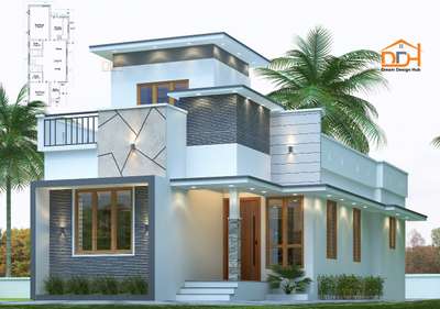 #KeralaStyleHouse
 new 3d design single story