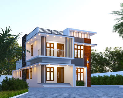 my new work  #exteriordesigns  #InteriorDesigner  #ContemporaryHouse  #HouseDesigns  #HouseConstruction