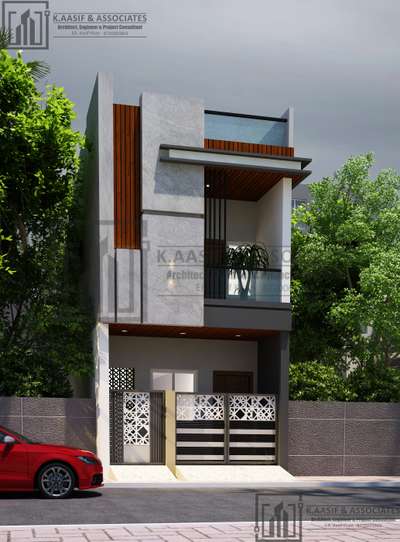 K.Aasif and Associates 
Size 15x50 in ft 
Row house 
Area 750 sq.ft
Location indore 
Planning
 Elevation design 
Structure designing
Fully designed by K.Aasif and Associates 
#elevation #architecture #design #interiordesign #construction #elevationdesign #architect #love #interior #d #exteriordesign #motivation #art #architecturedesign #civilengineering #u #autocad #growth #interiordesigner #elevations #drawing #frontelevation #architecturelovers #home #facade #revit #vray #homedecor #selflove #instagood