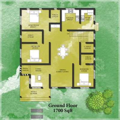 3 BHK, Floor Plan
1700 Sqft

#singlestorey #3BHK #FloorPlans #EastFacingPlan #1700sqft #2DPlans #5centPlot 
#2dDesign #2ddrwaings #plans
#keralahomes #kerala #architecture #plan #keralahomedesign #home #homesweethome #keralaarchitecture #interiordesigner #homedesign #keralahomeplanners #homedesignideas #homedecoration #homes #floorplans #traditional #keralahome #vasthu #vasthuplan #freekeralahomeplans #homeplans #keralahouse #architecturedesign 
#3bedroom #lshapesitout #Poojaroom