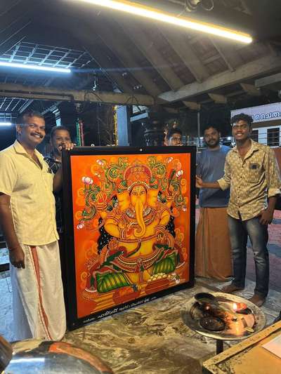 mural paintings 
Mahaganapathi