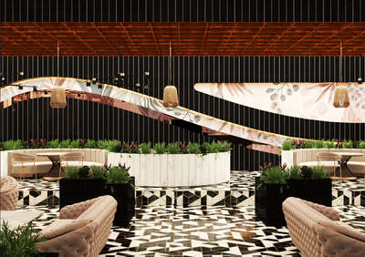 Lounge design. 
 #restraunt