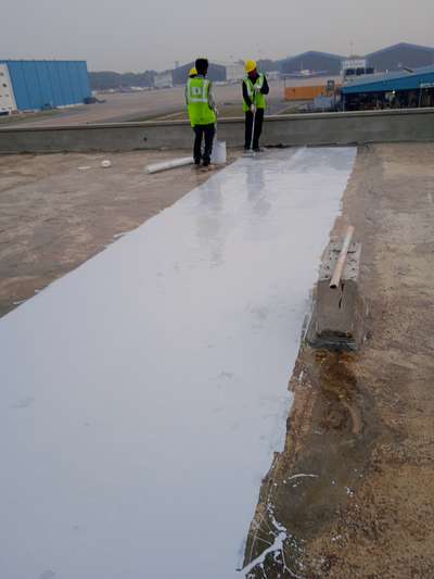 #PU_coating_terrace  #water_tank  #WaterProofings