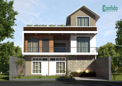 First project Outside Kerala.
Location : Haryana
Total area : 3100sq.ft
.
 #HomeDecor #ContemporaryHouse #HouseConstruction #architecturedesigns #MixedRoofHouse #ElevationHome #3d