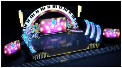 3d stage design