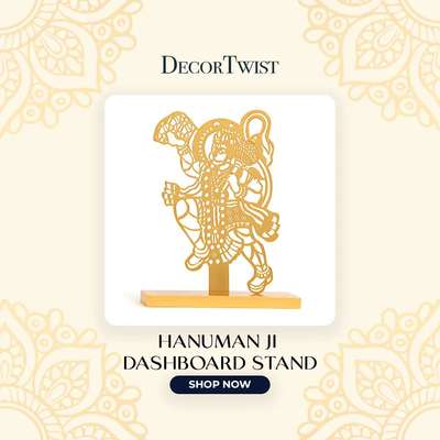 Hanuman Ji Desk / Car Dashboard Stand.
#brassdecor #car #dashboards #jaishreeram #hanuman #homedecor #homedecoration #hanumanji #brass #gold #ram #sita #decorshopping