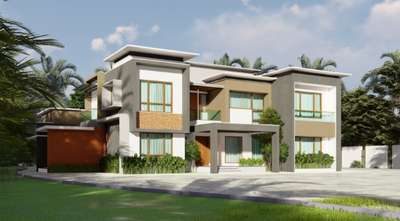 Double Storied Contemporary Proposed New Project #CivilEngineer  #civil  #civilconstruction  #Architect  #architecturedesigns #HouseDesigns #newwork #ContemporaryHouse #ContemporaryStyle