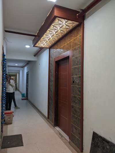 Greater Noida West #Fusion Homes#F1102#Interior#Kitchen#Almira#Door Panelling#Main Door