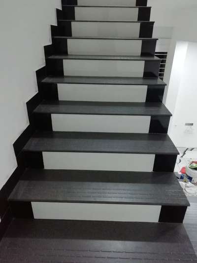 #full body tile staircase work