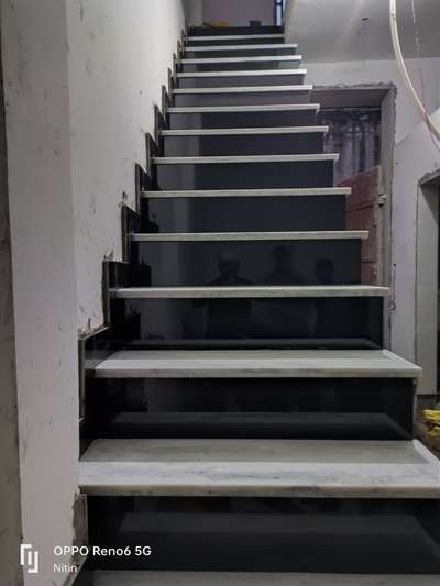#StaircaseDecors  #marblestaircase  #luck marble work's