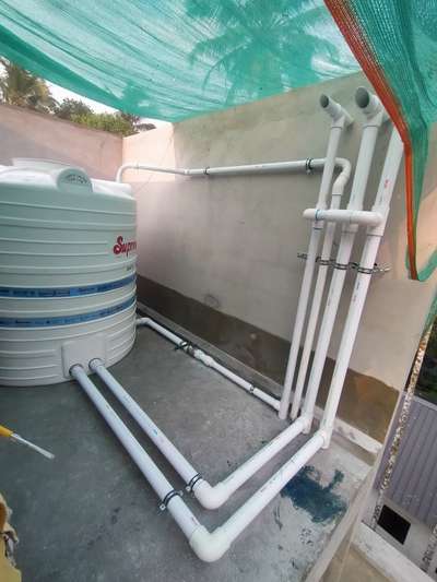 water tank fixing