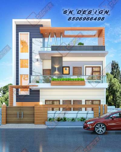 #frontdesign #HouseDesigns #exteriors #homedesigne #facade #Architect #moderndesign  #koloapp  #kolopost  #koloviral