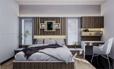 proposed master bedroom design for Mr.bajo,mallappally....