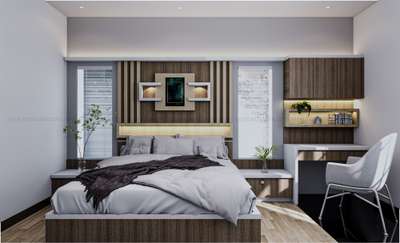 proposed master bedroom design for Mr.bajo,mallappally....