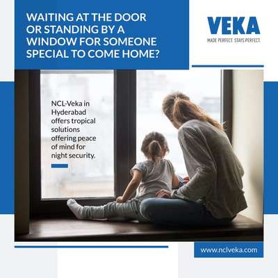 Waiting at the door or standing by a window for someone special to come home? 

VEKA offers designs that can make the wait worthwhile.  

We do the quickest installations of windows and door profiles per day with design efficiency and principles. Our trained staff treat all customers with professional grace. 

Lookout for our profiles with eco-friendly views!  

You don’t have to wait long, call us now for customized options.  

www.glanzwindows.com 
91 9350152131 

Read More: https://bit.ly/3ytaWeJ

#Windows #WindowProfiles #Doors #DoorProfiles #VEKAoffers #VEKA #NCLVEKA #VEKAuPVC #uPVCDoors #uPVC #uPVCWindows #MakePerfectStaysPerfect #PerfectUPVC