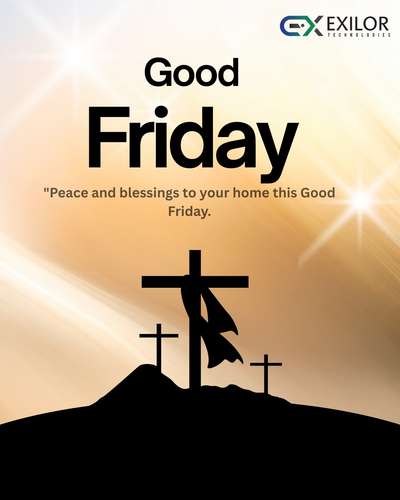 ഈ ദുഃഖവെള്ളിയിൽ നിങ്ങളുടെ ഭവനം സമാധാനത്താലും സുരക്ഷിതത്വത്താലും നിറയട്ടെ. ത്യാഗത്തിന്റെ സ്മരണകൾ നമുക്ക് കാവലാകട്ടെ."

#goodfriday #2026 #exilor#ernakulam