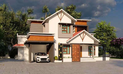 Residence at chelari.
Malappuram
Area: 2870.00 sqft
type : sloped roof
for more details:9633020487