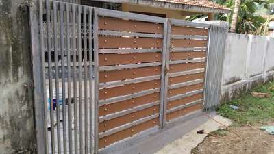 MAIN GATE 
 #gate #gate_ideas  #Steeldoor  #Weldingwork  #fabricate_gate 
 #low_cost_gate