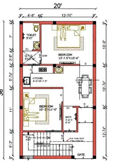 80gaj new plan design💫 comment your views on it