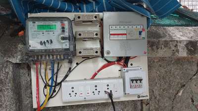 3phase Service Board@ New supermarket project