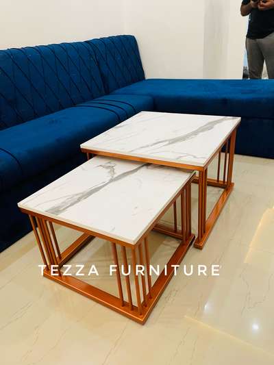 Premium centre table by TEZZA FURNITURE . for more details please DM or call +91 9037108970
#homedecor #metalfurniture #spacesavingfurniture #keralahomes  #tezza_furniture