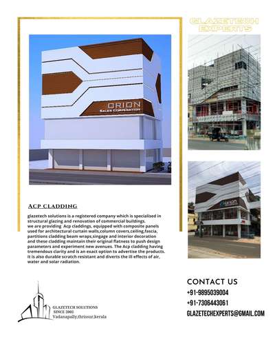 Glazetech solutions
contact us #acp_cladding #acp_design #glazing