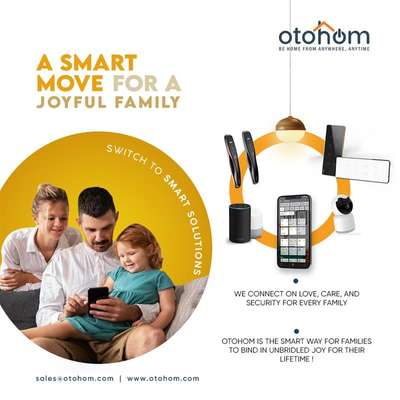 We all love and care for our family, and Otohom is no less! Our products are best designed for a family that wishes for unlimited connection and safety. We are smart, and so are you!
Switch to our home automation products and immerse yourself in the happiness and warmth of your family! We are happy to serve you!

#homeautomation #Otohom #smartsolutions #smathomes #smartswitches #smarthomeautomation #smarthomesolutions