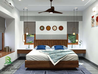 Your happy place 🛋️ Blue & white, comfy & bright!
Client : Mansoor Ali 
Area : FF BED 2