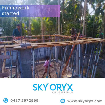 The ongoing work status from Thampurampadi house project. 

Client: Mr. & Mrs. Sreekumar
Loc : Thampuranpadi, Guruvayur

For more details
☎️ 0487 2972999
🌐 www.skyoryx.com

#skyoryx #builders #buildersinthrissur #house #plan #civil #construction #estimate #plan #elevationdesign #elevation #quality #reinforcedconcrete  #excavation