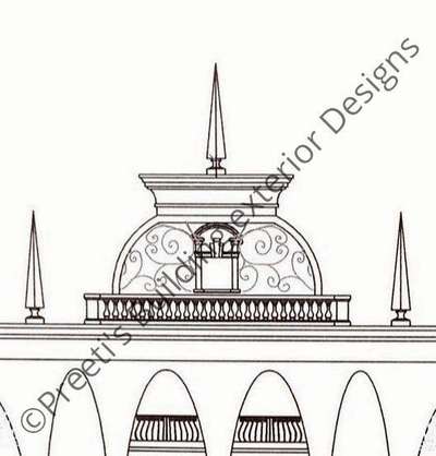 Partial Look Of Flat Scheme Elevation