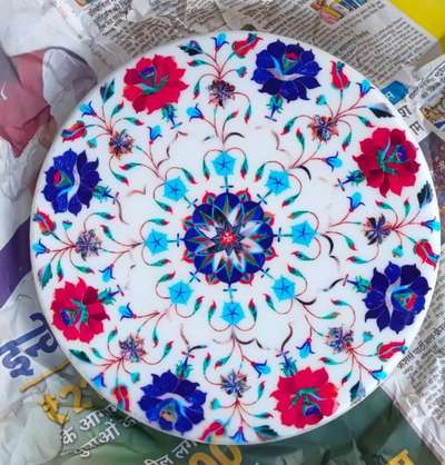 chakla rainbow size 9 x9 inch material marble available  #ClosedKitchen  #LargeKitchen  #chakla