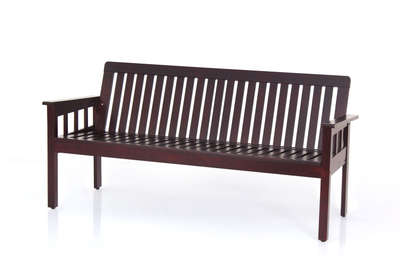 *Wooden Sofa*
wood-solid acacia
Black stained finish
Three seater