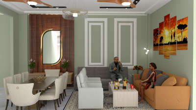 living/dinning..room interior.. #besthome #bestinteriordesign #LivingroomDesigns #DINING_TABLE #InteriorDesigner #HomeDecor