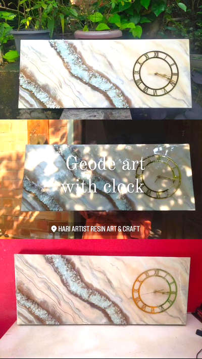 geode resin art
trending wall clock
made on demand

 #resin #art #resinart #resinartwork