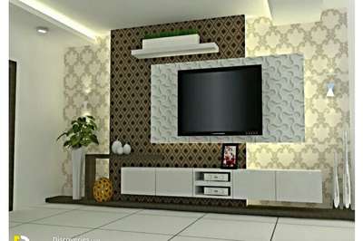 false ceiling with tv unit 
.Gypsum. 
call 7909473657