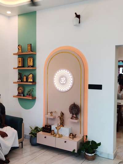 Pooja Unit done for Sithara #Poojaroom #poojaunit #InteriorDesigner
