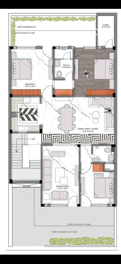 Auto cad drawings with 15 years experience Assistant Architect who had completed 40+ projects around delhi ncr only RS- 50/ SQ. feet along with 3 visits in a month