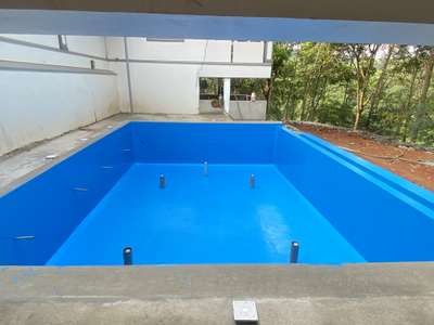 Swimming pool waterproofing # waterproofing  #constructioncompany #CivilEngineer  #Contractor #resort@wayanad