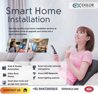 🏠✨ Upgrade your home, upgrade your life!
Control your lights, appliances, and security with just a tap.
Welcome to the future of comfort! #HomeAutomation #smartliving