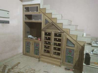 pooja room with storage and t v unit  #poojaroomdesign  #2018
 #tv unite