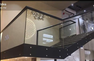 12mm toughened glass handrail 750/sqft