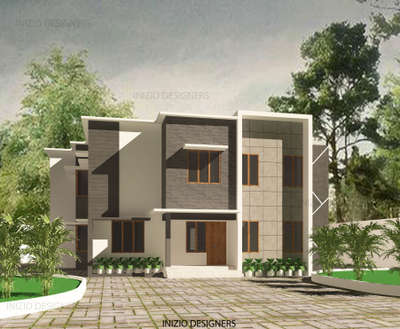 Proposed residence at Calicut 

#iniziodesigners  #newbeginnings #3d #ElevationDesign