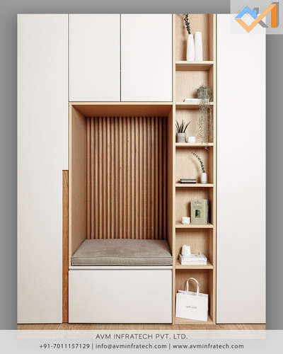Sometimes your bed does not suffice. This wardrobe design features an attached seating area next to the wardrobe. You can have long conversations with your friends and even rest on it on a lazy day.


Follow us for more such amazing updates. 
.
.
#wardrobe #wardrobedesign #wardrobemalfunction #wardrobestylist #wardrobeessentials #wardrobegoals #wardrobeconsultant #wardrobes #wardrobebasics #wardrobecapsule #wardrobedesigns #wardrobetips #menswardrobe #wardrobeinspiration #avminfratech #masterbedroom #masterbedroommakeover