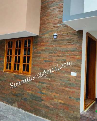 Site@ Pookkattupady 



#Cladding #natural #stone #Architect #builders #compound wall