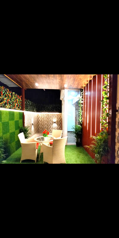 #Gayatri Interiors#. pargola in backyard ### gives a classy look to your boring backyard area ......