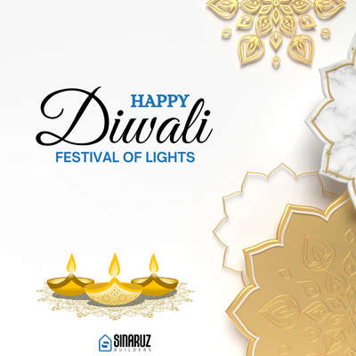 Happy Diwali 
#happydiwali 
#sinaruzbuilders