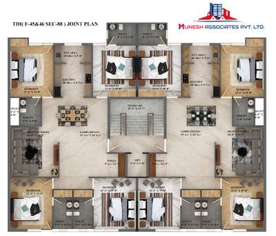 New Luxury Builder Floors Will come in TDI Faridabad (350 Sq. yard)